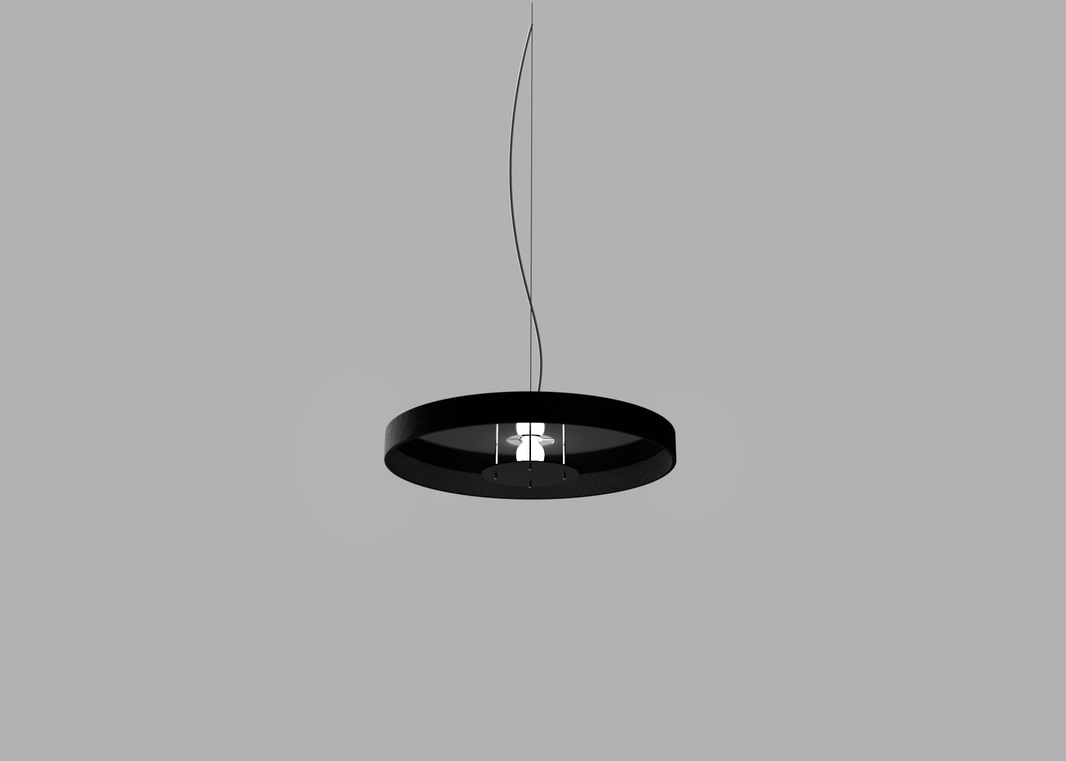 Black Oak Lamp